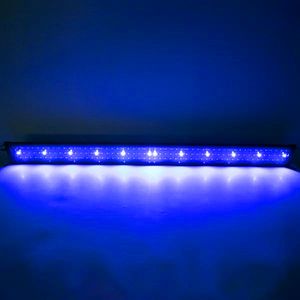 24W 156 LED Aquarium Lights Full Spectrum Water Lamp 47.2inch Black US標準ライトは47.2-55.1インチの長さに適しています