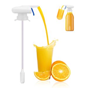 Kids Drinking Straws Dispenser Electric Automatic Tap Dispensers for Water Milk Juice Beer Spill Proof Christmas Halloween Party WH0412