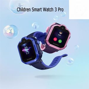 L'orologio intelligente originale Huawei Watch Kids 3 Pro supporta l'orologio da polso LTE 4G per chiamate telefoniche impermeabile GPS NFC HD per iPhone Android