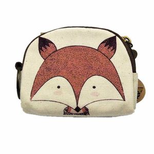 Personalidade Moeda Bolsas M198 2021 Mulheres Dos Desenhos Animados Cute Animal Padrões Girafa Verão Senhora Mini Linho Pequeno Shell Zero Bolsa