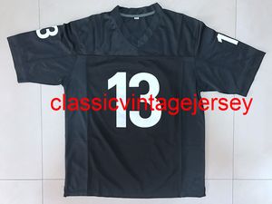 Willie Beamen #13 Football Jersey En given söndag Sharks Movie Men All Stitched Black S-3XL High Quality