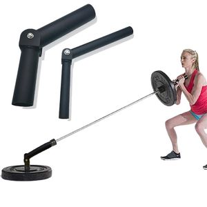Tillbehör T Bar Row Landmine Attachment för eller Barbell Tungt Steel Back Muscle Training Workout Hem Gym Träningsutrustning
