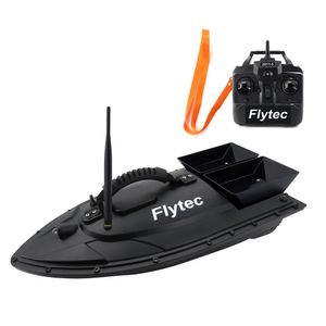 Flytec 2011-5 Generation Fishing RC Bait Boat Toy Dual Motor Fish Finder Telecomando Fish Boat senza componente elettronico 201204