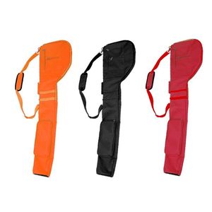 Golf Club Bag Nylon Environmental Protection Material Set Bag Soft Foldable Portable Golf Accessories Q0705