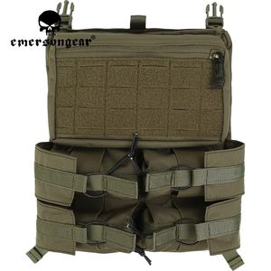 Emersongear Emerson Banger leggero Pannello posteriore Loop Hoop Molle System per tattico 420 Vest Airsoft Hunting CS Game 201215