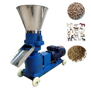 Factory direct sales efficiency animal feed pellet mixing machine   soybean meal pelletizer for animal feed on sale