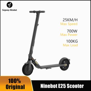 Prevendita 2020 Nuovo Originale Ninebot No. 9 Scooter Elettrico E25 Adulto Portatile Intelligente Scooter Elettrico Batteria Al Litio KickScooter