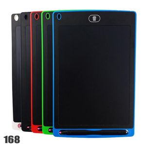 Tablet de escrita LCD de 8,5 polegadas Prancheta de desenho quadro-negro almofadas de caligrafia presente para crianças bloco de notas sem papel memorando com caneta atualizada 25168D