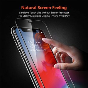 Wholesale top screen protectors resale online - Top quality Tempered glass Screen protector film anti scratch for iPhone plus X XR XR MAX PROa15a42
