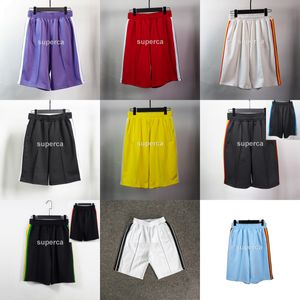 Shorts de grife masculinos Calças curtas laterais High Street Calças curtas para esportes de verão Hip Hop Streetwear masculino feminino calça de verão