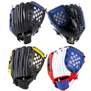 FDBRO 1 Stück Baseballhandschuh für die linke Hand, PU-verdickter Baseballhandschuh für Kinder und Jugendliche, geschlossene Basked-Softballhandschuhe, Verkauf Q0114