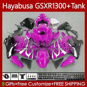 Carroçaria para Suzuki Hayabusa GSXR 1300 CC GSX-R1300 GSXR-1300 Rosa Rosa 96-07 74No.62 1300cc GSXR1300 96 97 98 99 00 01 GSX R1300 2002 2003 2004 2006 2006