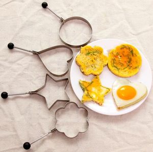 Omelette Mold Creative Multi Bad Heart Egg Mould Stainless Steel Egg Frying Machine Fried Thickened Kitchen Tools ZY48
