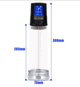 Elektryczna pompa powiększania penisa próżnia seksowne zabawki dla mężczyzn Automatyczne erekcja rozszerzająca się Masturbator