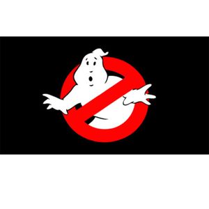 Ghost Busters Flag Freeshipping Direct Factory Wholesale Stock 3x5ft 90x150cm 100% Polyest för att hänga dekoration USA Banner