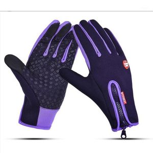 Mountaineering Ski Fishing Waterproof Gloves Men And Women Touch Screen Windproof Riding Gloves Winter Sports Driving Warm Glove1