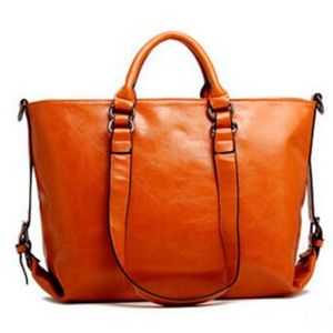 HBP nuove borse borsa in pelle cerata olio da donna borsa europea e americana grande moda portatile monospalla a tracolla