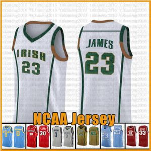 الأخضر 23 ليبرون 13 جيمس نكا هاردن كرة السلة جيرسي جامعة أريزونا الدولة بيثيل الأيرلندية الثانوية الفانيلة