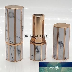 Wholesale pipes tubes resale online - 500Pcs Octagonal Side Empty mm Lipstick Tube White Black Lipbalm Pipe Shell With Paper Package Box Refillable Container