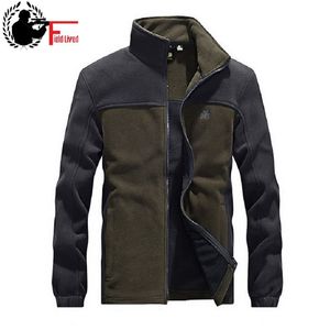 Militar Tactical Fleece Hoodie Zipper Jaqueta Homens Relicitação do desenhista Marca Casaco Masculino Casaco Cardigan Preto Plus Tamanho 3xl 4xl 201218