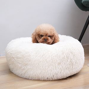 Comfy sakinleştirici köpek yatakları büyük orta küçük köpekler için köpek yavrusu labrador inanılmaz kedi hatmi yatak yıkanabilir peluş evcil hayvan yatak lj201028