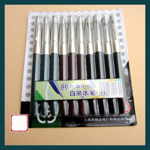 10pcs / lot hero 616 0.5mm 이리듐 펜촉 길이 13.4cm 믹스 펜 펜 펜 무료 201202