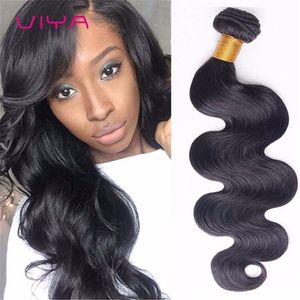 16~24 Inch Body Wave Hair Weft Extensions Synthetic Hair Hundles HighTemperature Fiber Wefts B9717