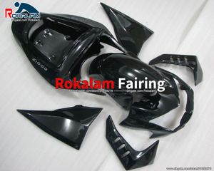 Wróżki Zestaw do Kawasaki Z1000 / Z750 03 04 05 06 Z 1000 2003 2004 2005 2006 2006 Black Aftermarket Motocykl Fairing (Formowanie wtryskowe)