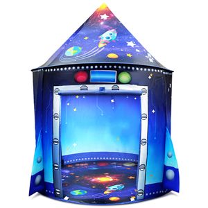 Yard Tält Barn Tente Enfant Portable Baby Tipi Space Toys Play House for Kids LJ200923