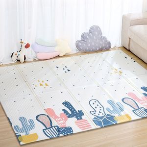 Waterproof Baby Kids Puzzle Playmat for Children Tapete Infantil Mat Puzzles Foam Play Rug Folding Mats LJ201113