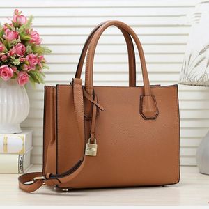 Design Lässige formelle Handtaschen Outdoor-Damen-Tragetaschen, klassische Canvas-geprägte Reißverschlusstasche, großes Fassungsvermögen, Geldbörse, Schulter-Crossbody, Schloss-Anhänger