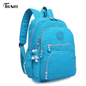 School Bags Backpack for Women and Men Classic Nylon Shoulder Casual Backpacks for Teenager Girls Laptop Bag