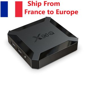 Wysyłka z Francji X96Q TV Box Android H313 GB GB Smart Core Core K GHz WIFI Media Player