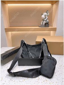 Fashion Re-Edition Nylon Designer-Taschen Axillary Package Woman Luxus Three In One Fanny Handtaschen Damen Umhängetasche Hobo Schultertasche Mini Wallet Backpak