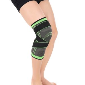 Ginocchiere sportive da uomo Ginocchiere elastiche pressurizzate Supporto Fitness Gear Basket Volley Brace Protector 50 pezzi da DHL