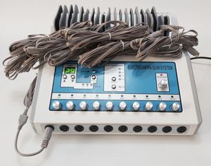 Portabel infraröd elektrostimuleringsmaskin Ryska vågor EMS elektrisk muskelstimulator Microcurrent EMS kroppsmassage bantningsutrustning