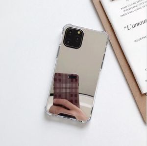 Shockproof TPU PC for iPhone 12 Pro max 6 7 8 Plus X XRMax Case Make Up With Mirror Cover for iPhone 11 Pro Mirror fashion Phone Case2020