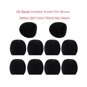 10 Packs Inner Foam to Insert Grille for Microphone