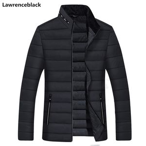 Jaquetas de inverno Mens e Casacos Masculinos Parka Grosso Quente Cor Sólida Masculina Casaco Homens Acolchoado Overcoat Outerwear Parkas para Homens 201218