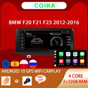 Android 10 System Car DVD Player Radio Stereo för BMW F20 F21 F22 F23 12-16y WiFi CarPlay IPS Touch Screen GPS Navi Multimedia326M
