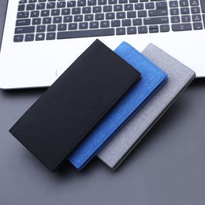 DHL50pcs Long Wallets Men Oxford Plain Multifunctional Credit Card Holder Mix Color