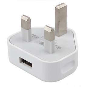 UK 3 Pin Netzladegerät Adapter Stecker 5V 1A UK USB Wandadapter für Samsung Galaxy S6 s8 S10 Note 10 Tablet PC Universal Gute Qualität