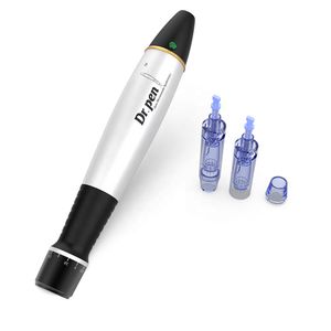 A1 Dr Pen Microneedling Pen Auto Microneedle System Einstellbare Nadellängen 0,25 mm-3,0 mm Elektrischer DermaPen Stamp Auto Micro Needle Roller