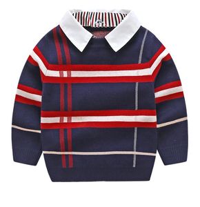 Chłopcy Sweatershirt Jesień Zima Brand Sweter Płaszcz Kurtka Dla Torddle Baby Boy Sweter 2 3 4 5 6 7 lat