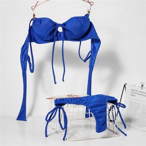 Damska seksowna strój kąpielowy, bikini stroje kąpielowe, pływanie plażywear dwuczęściowy wielokolorowy Grossy Tkanina Moda Hight Waist Cuts Swimsuits Bikinis Swimpol Suits P Moda Praia