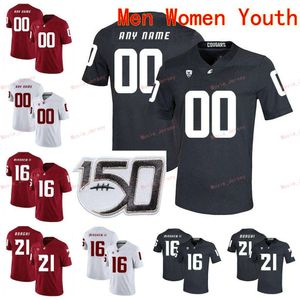 Wholesale washington state for sale - Group buy Stitched Custom Gerard Wicks Skyler Thomas Bryce Beekman Daniel Isom Washington State Cougars Men Women Youth Jersey