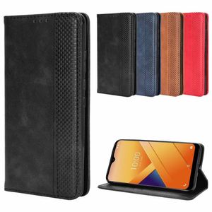 Wiko Y51 Y62 için Cüzdan Deri Kılıfları Görünüm 3 Pro Flip Case Manyetik Wiko Görünüm 3 Lite Jerry 4 Kılıf Kitap Standı Kart Koruyucu Kapak