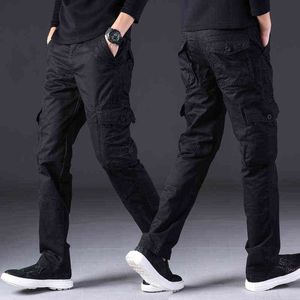 Taktiska byxor Män Army Cargo Joggers Sweatpants Streetwear Pantalones Hombre Arbetskläder Parkour Militärbyxor Byxor H1223