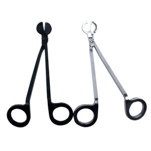 Hot selling vela pavio lâmpada de óleo aço inoxidável aparador scissor cortador snuffer ferramenta