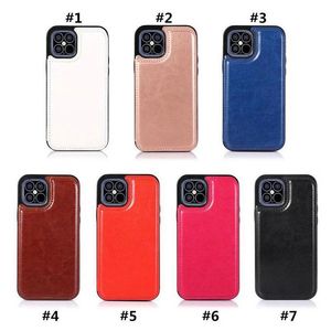 Luxury PU Leather Phone Cases for Phone 13 12 11 Pro Max XR Xs Back Cover Kickstand Card Bag